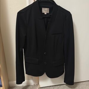 LOFT Women's Elegant Black Suit Jacket